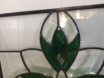 Dekoracyjne wzorzyste szkło do ścian kurtynowych / restauracja / kościół