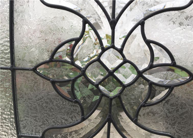Panele ze szkła okiennego o grubości 16-30 mm, mosiężne niklowe Patina Custom Glass Window Panels