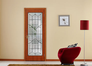 Drzwi Okna Dekoracyjne Szkło Wzorzyste Izolacja Cieplna Dźwięku Keep Warm
