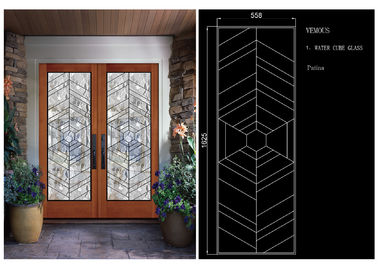 Przesuwne szklane drzwi Puste szklane panele izolujące powietrze / argon