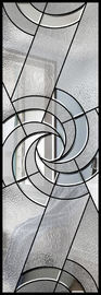 Piękne Pattina dekoracyjne szkło okienne Niestandardowe szklane panele okienne