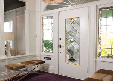 Oryginalna grafika Architektoniczne dekoracyjne witraże Drzwi Nouveau Art Deco