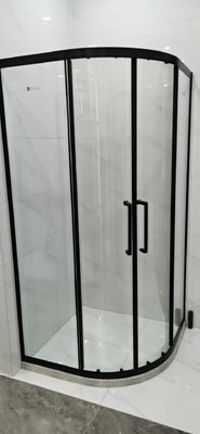 Utrzymuj ciepło hartowane szkło prysznicowe o szerokości 12 mm i 4 cale