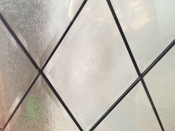 Drewniane szklane panele artystyczne Acid Etched Triple Layers Finished surface