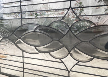 22 &amp;quot;* 48&amp;quot; Panele ze szkła z czarnego Patina, 19 - 30 Mm Dekoracyjne Arkusze Szkła